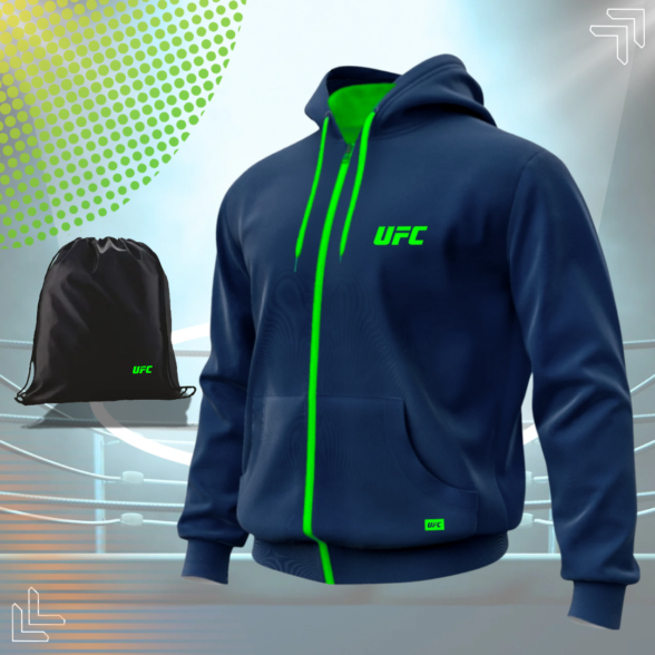 Chaqueta UFC algodón perchado 280gr tula - Image 9