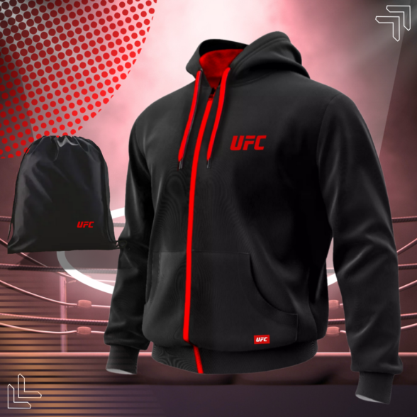 Chaqueta UFC algodón perchado 280gr tula - Image 3