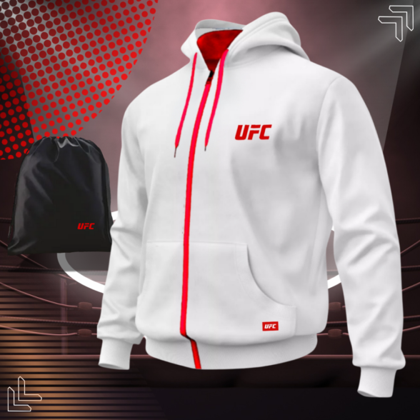 Chaqueta UFC algodón perchado 280gr tula