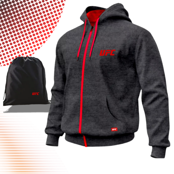 Chaqueta UFC algodón perchado 280gr tula - Image 8