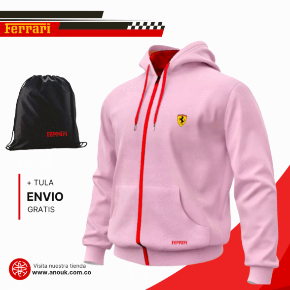 Chaqueta Ferrari Algodón perchado en tula - Image 3