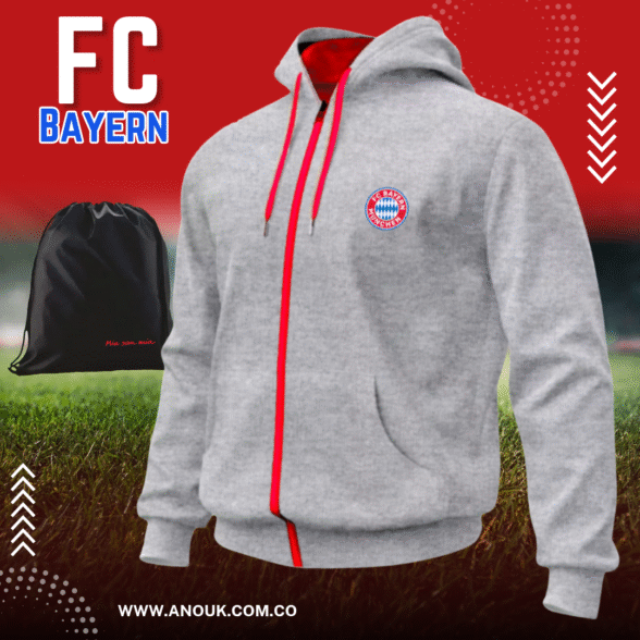 Chaqueta Bayern Múnich Algodón perchado en tula - Image 4