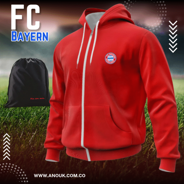 Chaqueta Bayern Múnich Algodón perchado en tula - Image 2