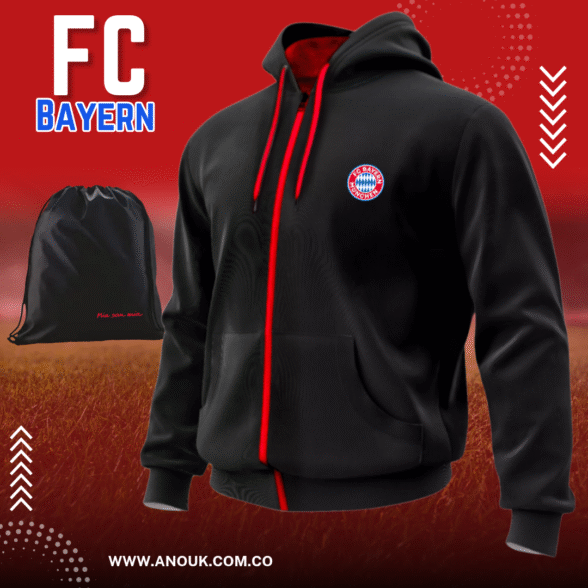 Chaqueta Bayern Múnich Algodón perchado en tula - Image 3