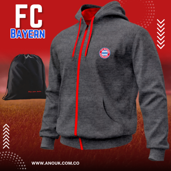 Chaqueta Bayern Múnich Algodón perchado en tula - Image 5