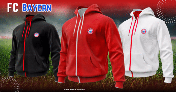 Chaqueta Bayern Múnich Algodón perchado en tula - Image 7