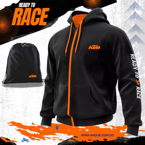 Chaqueta KTM Algodón perchado en tula