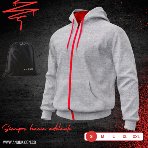 Chaqueta Cremallera Algodón perchado en tula - Image 7