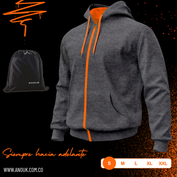 Chaqueta Cremallera Algodón perchado en tula - Image 4
