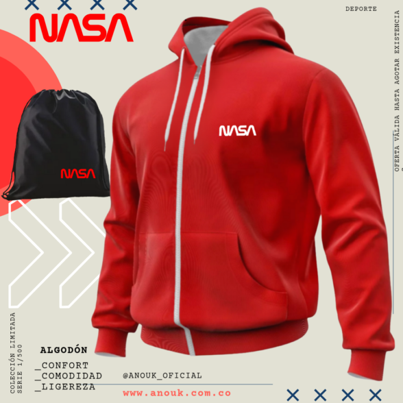 Chaqueta La Nasa Algodón perchado en tula - Image 6
