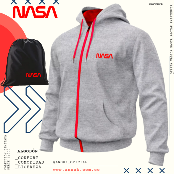 Chaqueta La Nasa Algodón perchado en tula - Image 7