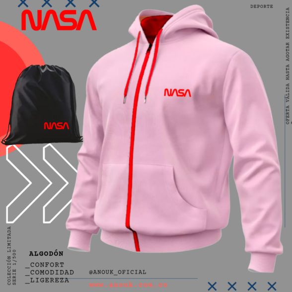 Chaqueta La Nasa Algodón perchado en tula - Image 5