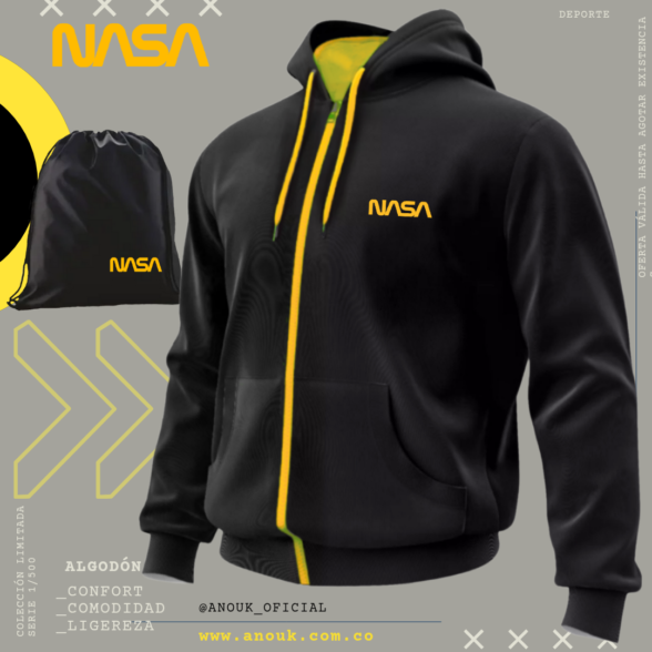 Chaqueta La Nasa Algodón perchado en tula - Image 2