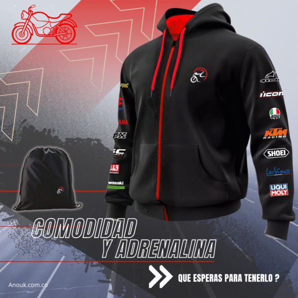 Chaqueta Moteros Algodón perchado en tula