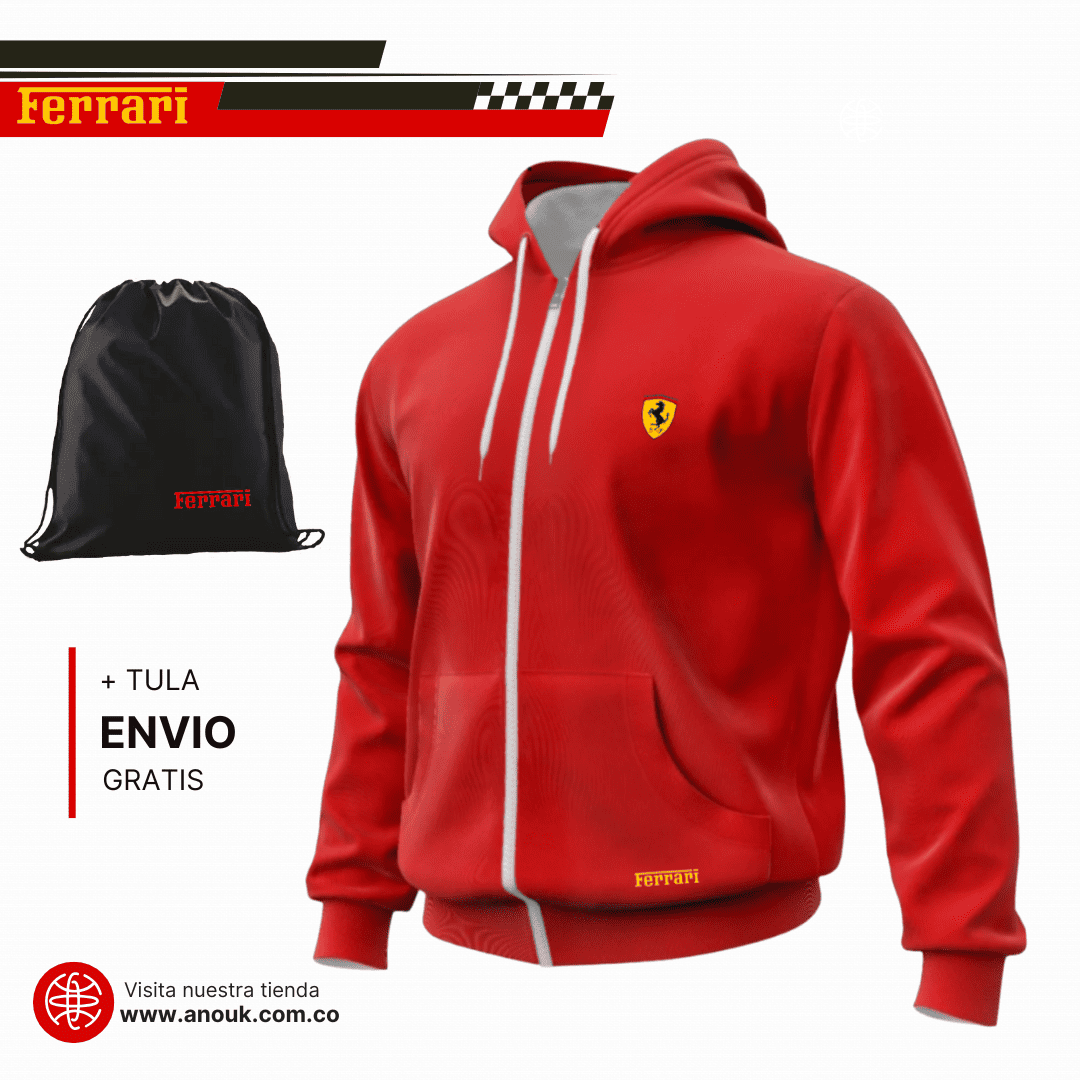 Chaqueta Ferrari Limited Algodón 280gr - Image 4